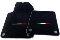 Black Floor Mats For Ferrari 599 Coupe 2006-2012 Italian Edition - AutoWin