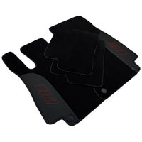 Black Floor Mats For Mercedes Benz A-Class W168 (2001-2004) | AutoWin Edition - AutoWin