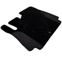 Black Floor Mats For Mercedes Benz B-Class W246 (2011-2019) | AutoWin Edition - AutoWin