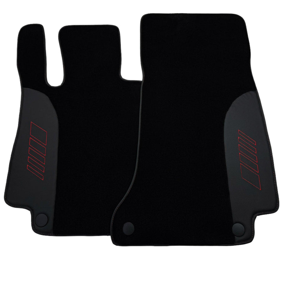 Black Floor Mats For Mercedes Benz CLA-Class X118 Shooting Brake (2019-2023) | AutoWin Edition - AutoWin
