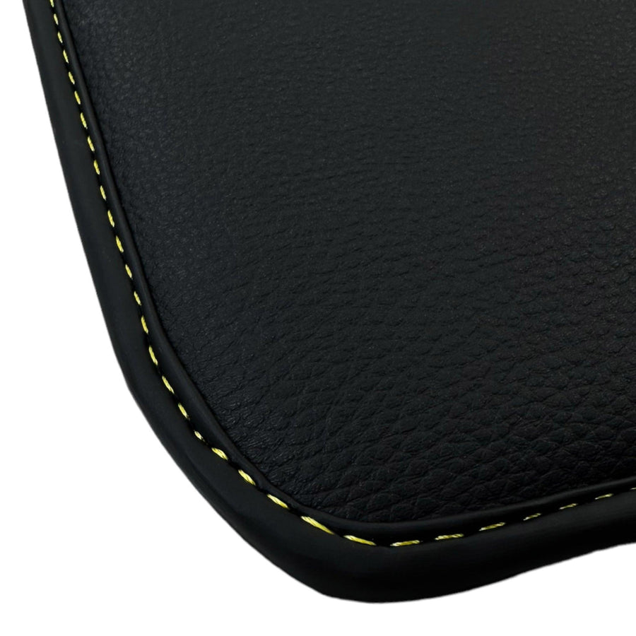 Black Floor Mats For Mercedes Benz CLC-Class CL203 (2008 - 2011) | Fighter Jet Edition - AutoWin