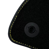 Black Floor Mats For Mercedes Benz E-Class S210 Estate (1996-2003) | Fighter Jet Edition - AutoWin