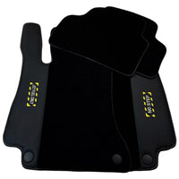Black Floor Mats For Mercedes Benz GLC-Class X254 SUV (2023-2024) | Fighter Jet Edition - AutoWin