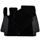 Black Floor Mats For Mercedes Benz GLK-Class X204 (2012-2015) | AutoWin Edition - AutoWin