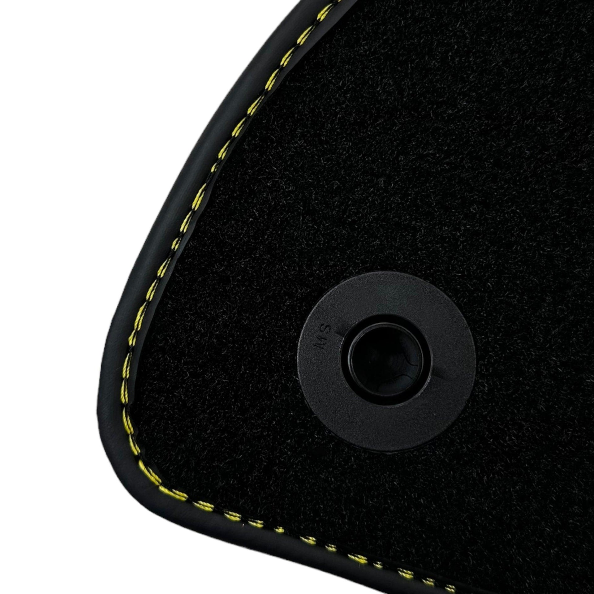 Black Floor Mats For Mercedes Benz GLS-Class X166 (2016-2019) | Fighter Jet Edition - AutoWin