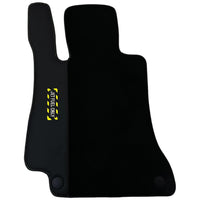 Black Floor Mats For Mercedes Benz T-Class W420 (2022-2023) | Fighter Jet Edition - AutoWin