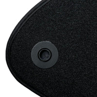 Black Luxury Floor Mats For Mercedes Benz C-Class S204 Estate (2007-2014) | ER56 Design - AutoWin