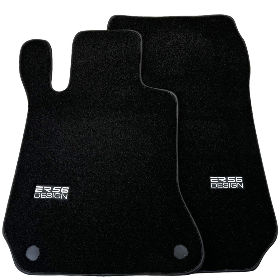Black Luxury Floor Mats For Mercedes Benz C-Class S205 Wagon (2014-2018) | ER56 Design - AutoWin