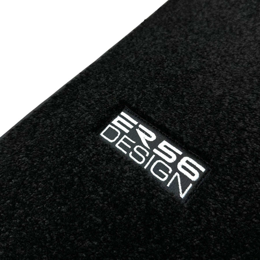 Black Luxury Floor Mats For Mercedes Benz C-Class S205 Wagon (2014-2018) | ER56 Design - AutoWin