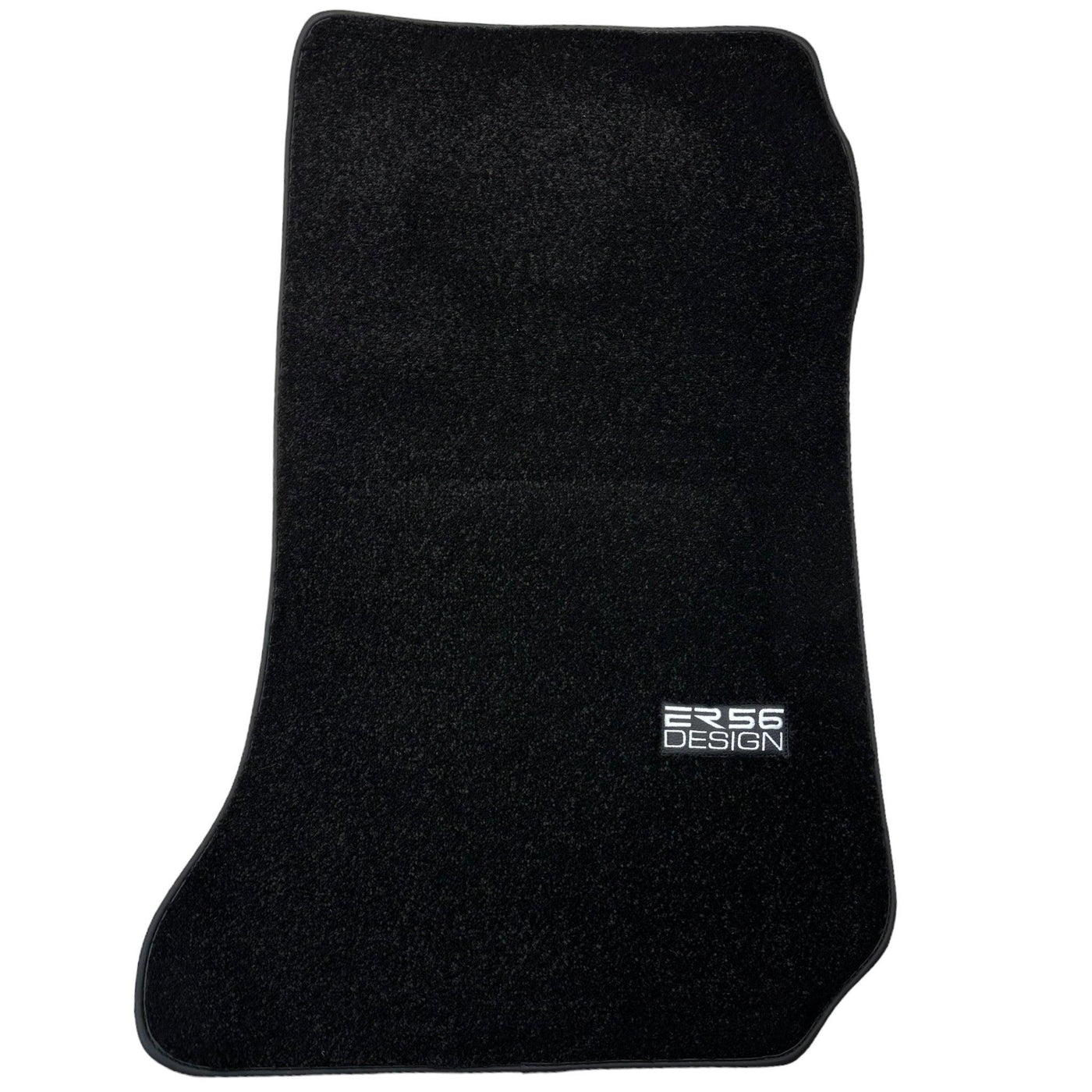 Black Luxury Floor Mats For Mercedes Benz CLK-Class A208 Convertible (1998-2003) | ER56 Design - AutoWin