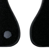 Black Luxury Floor Mats For Mercedes Benz E-Class W213 Sedan (2020-2023) Hybrid | ER56 Design - AutoWin