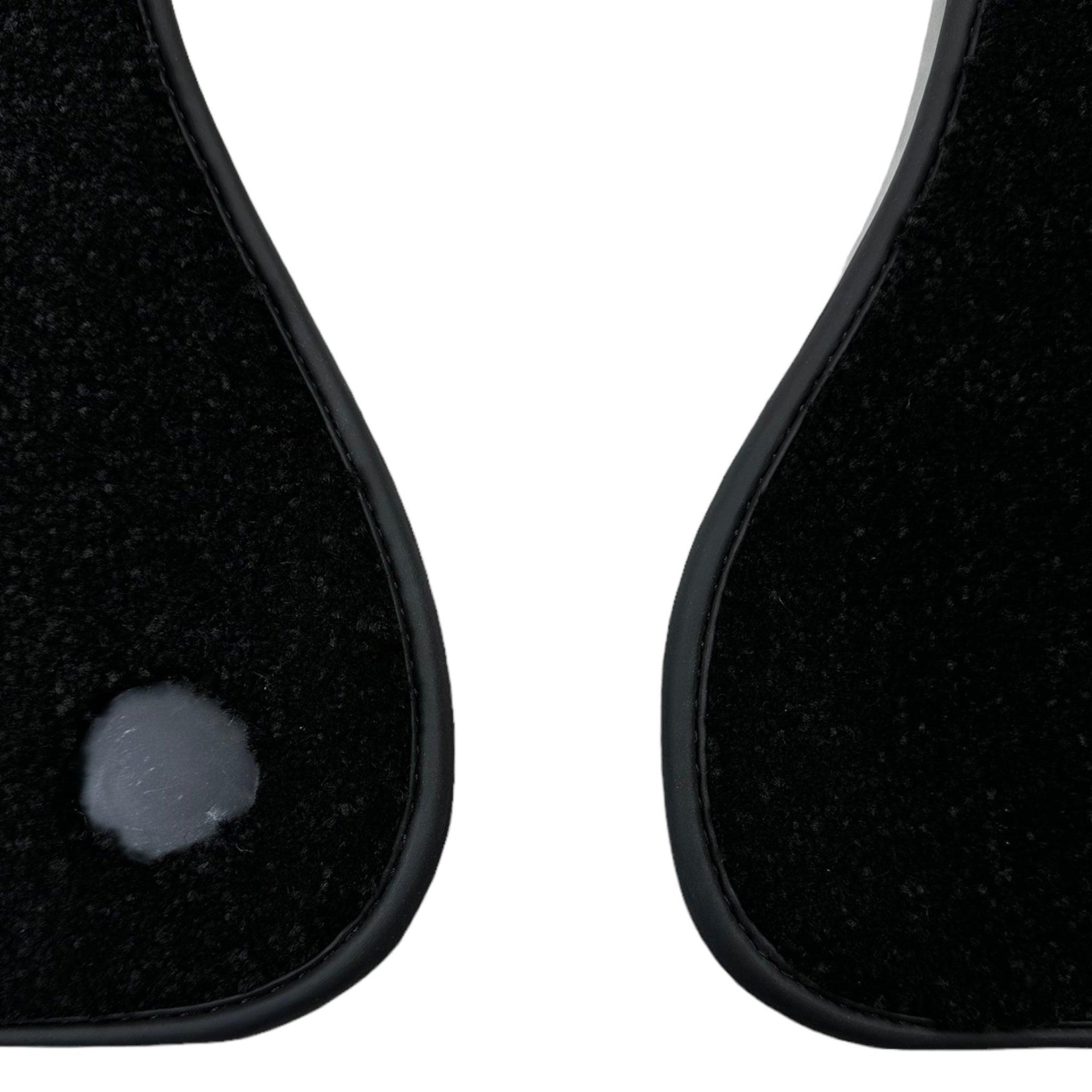 Black Luxury Floor Mats For Mercedes Benz S-Class C217 Coupe (2014-2023) | ER56 Design - AutoWin