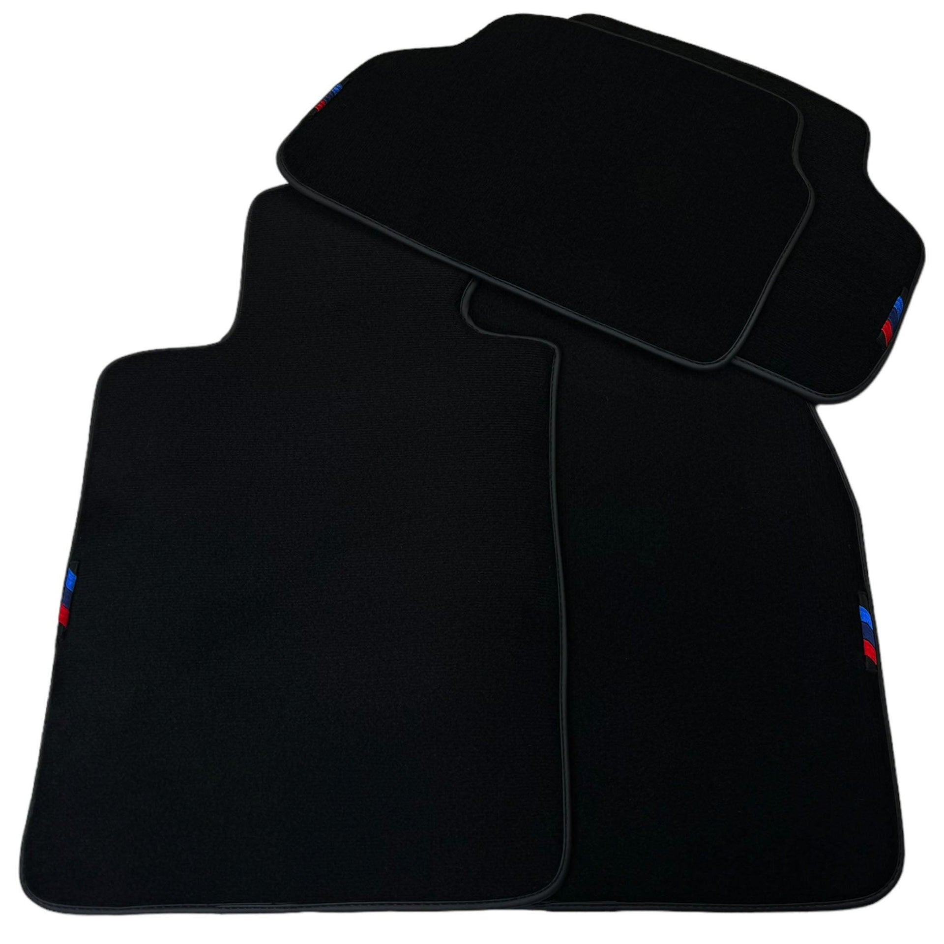 Black Mats For BMW 5 Series E28 Sedan | Black Trim - AutoWin