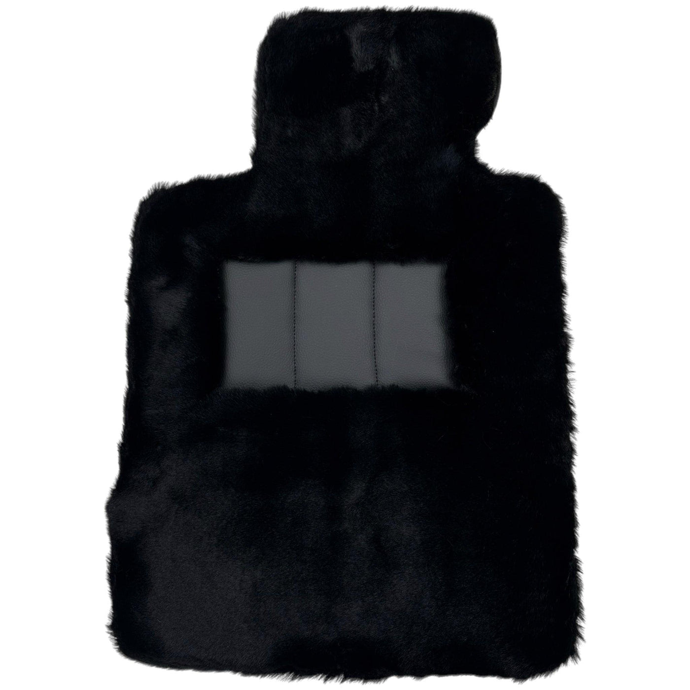 Black Sheepskin Floor Floor Mats For BMW 5 Series F10 - AutoWin