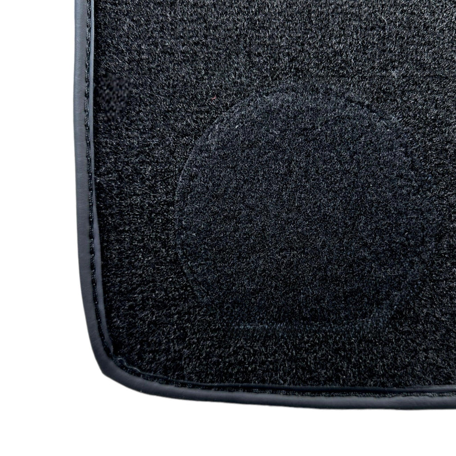 Black Sheepskin Floor Mats For BMW X3 - E83 SUV No Steps Edition - AutoWin