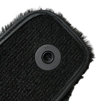 Black Sheepskin Floor Mats For Mercedes Benz S-Class W222 (2013-2020) Short Wheelbase | ER56 Design - AutoWin