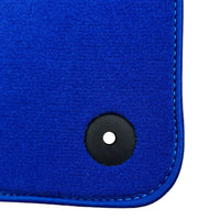 Blue Floor Mats For Bentley Flying Spur (2013-2019) with Alcantara Leather - AutoWin