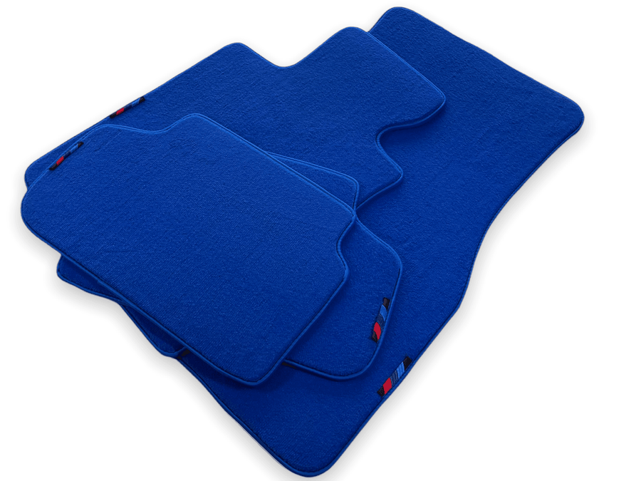 Blue Floor Mats For BMW 3 Series E90 With M Package - AutoWin