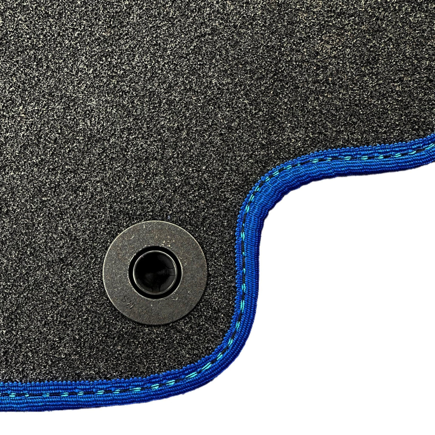 Blue Floor Mats For Mercedes Benz CLK-Class C209 Coupe (2002-2009) | Limited Edition - AutoWin