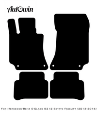 Blue Floor Mats For Mercedes Benz E-Class S212 Estate Facelift (2013-2016) | Limited Edition - AutoWin