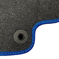 Blue Floor Mats For Mercedes Benz E-Class W214 Sedan (2023-2024) Hybrid | Limited Edition - AutoWin