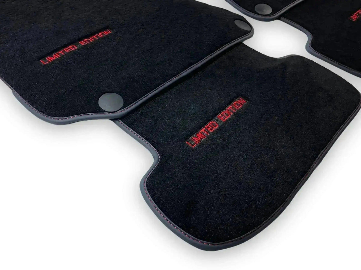 Blue Floor Mats For Mercedes Benz GLE-Class W166 Allrounder (2015-2019) | Limited Edition - AutoWin