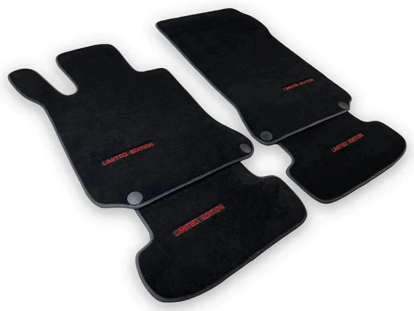 Blue Floor Mats For Mercedes Benz GLK-Class X204 (2008-2012) | Limited Edition - AutoWin