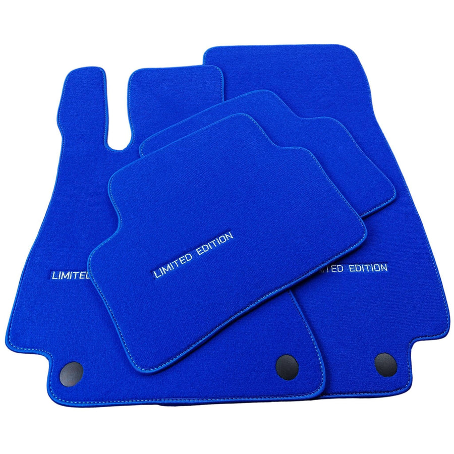 Blue Floor Mats For Mercedes Benz S-Class W140 (1991-1998) | Limited Edition - AutoWin