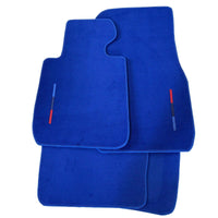 Blue Mats For BMW 1 Series E88 Convertible With M Package - AutoWin