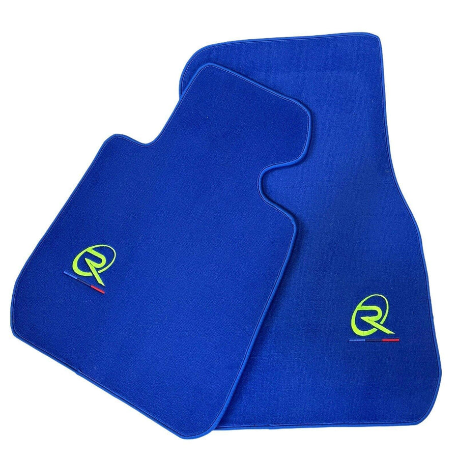 Blue Mats For BMW 5 Series F11 5-doors Wagon Tailored Set Perfect Fit - AutoWin