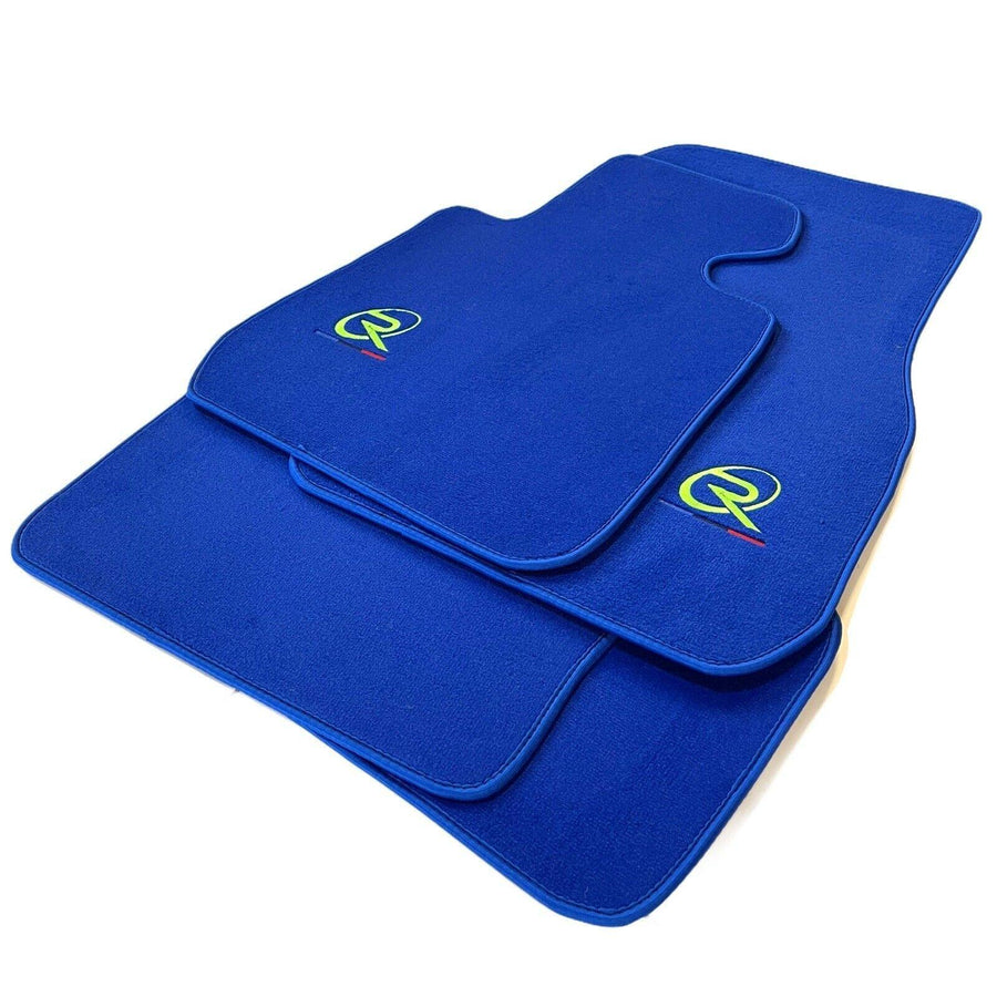 Blue Mats For BMW 8 Series E31 2-door Coupe Tailored Set Perfect Fit - AutoWin