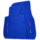 Blue Mats For BMW M3 E92 With M Package - AutoWin