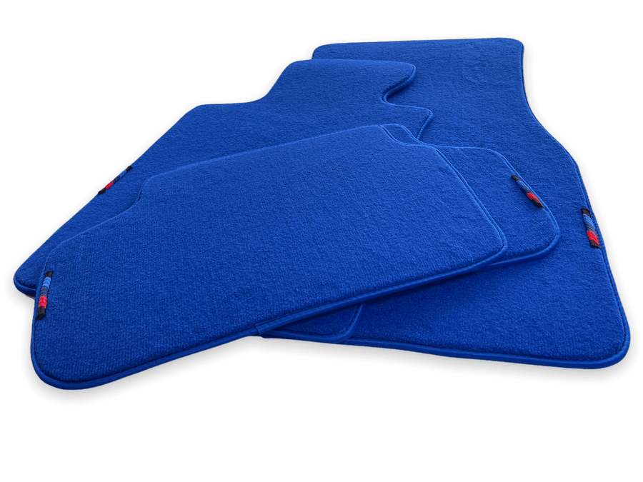Blue Mats For BMW M8 F93 4-door Gran Coupe With M Package - AutoWin