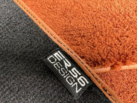 Brown Sheepskin Floor Mats For Bentley Mulsanne (2010-2020) Er56 Design Brand - AutoWin