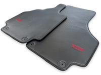 Carbon Fiber Leather Floor Mats for Audi R8 (2007-2015) - AutoWin