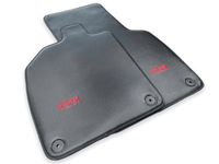 Carbon Fiber Leather Floor Mats for Audi R8 2015-2023 ER56 Design - AutoWin