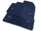 Dark Blue Floor Mats for Audi A1 5-door Hatchback 2010-2018 | ER56 Design - AutoWin