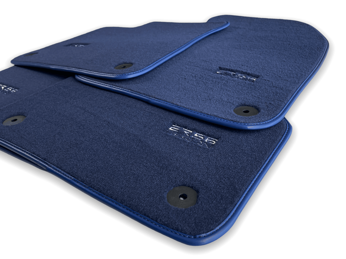 Dark Blue Floor Mats for Audi A1 5-door Hatchback 2010-2018 | ER56 Design - AutoWin