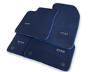 Dark Blue Floor Mats for Audi A4 - B6 Convertible (2002-2006) | ER56 Design - AutoWin