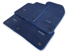 Dark Blue Floor Mats for Audi A4 - B6 Convertible (2002-2006) | ER56 Design - AutoWin