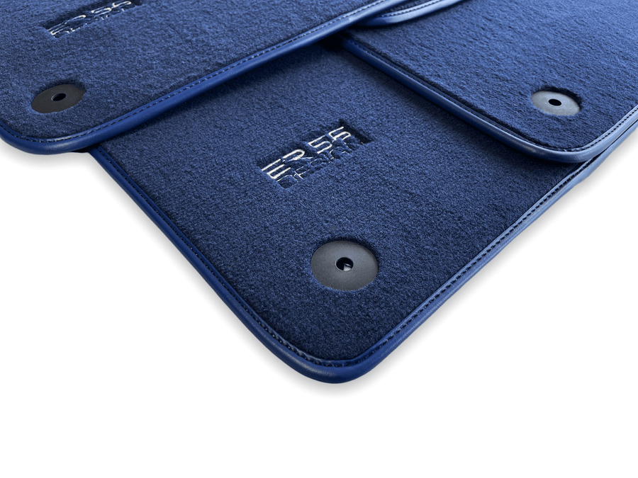 Dark Blue Floor Mats for Audi A5 - 8T3 Coupe (2007-2016) | ER56 Design - AutoWin