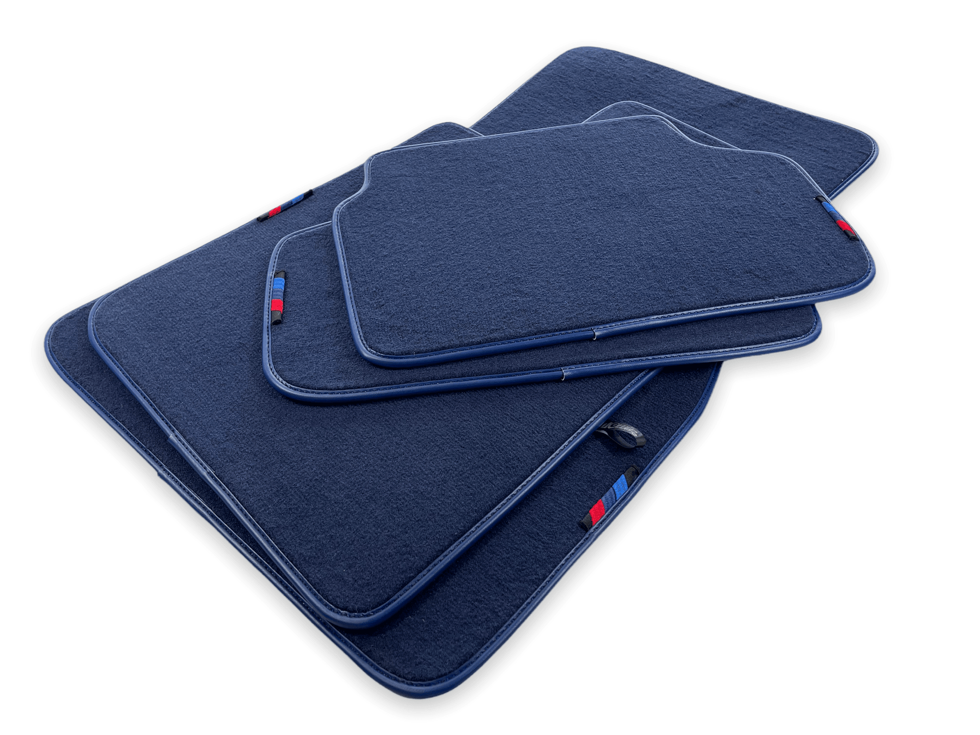 Dark Blue Floor Mats For BMW X5 Series E53 With M Package - AutoWin