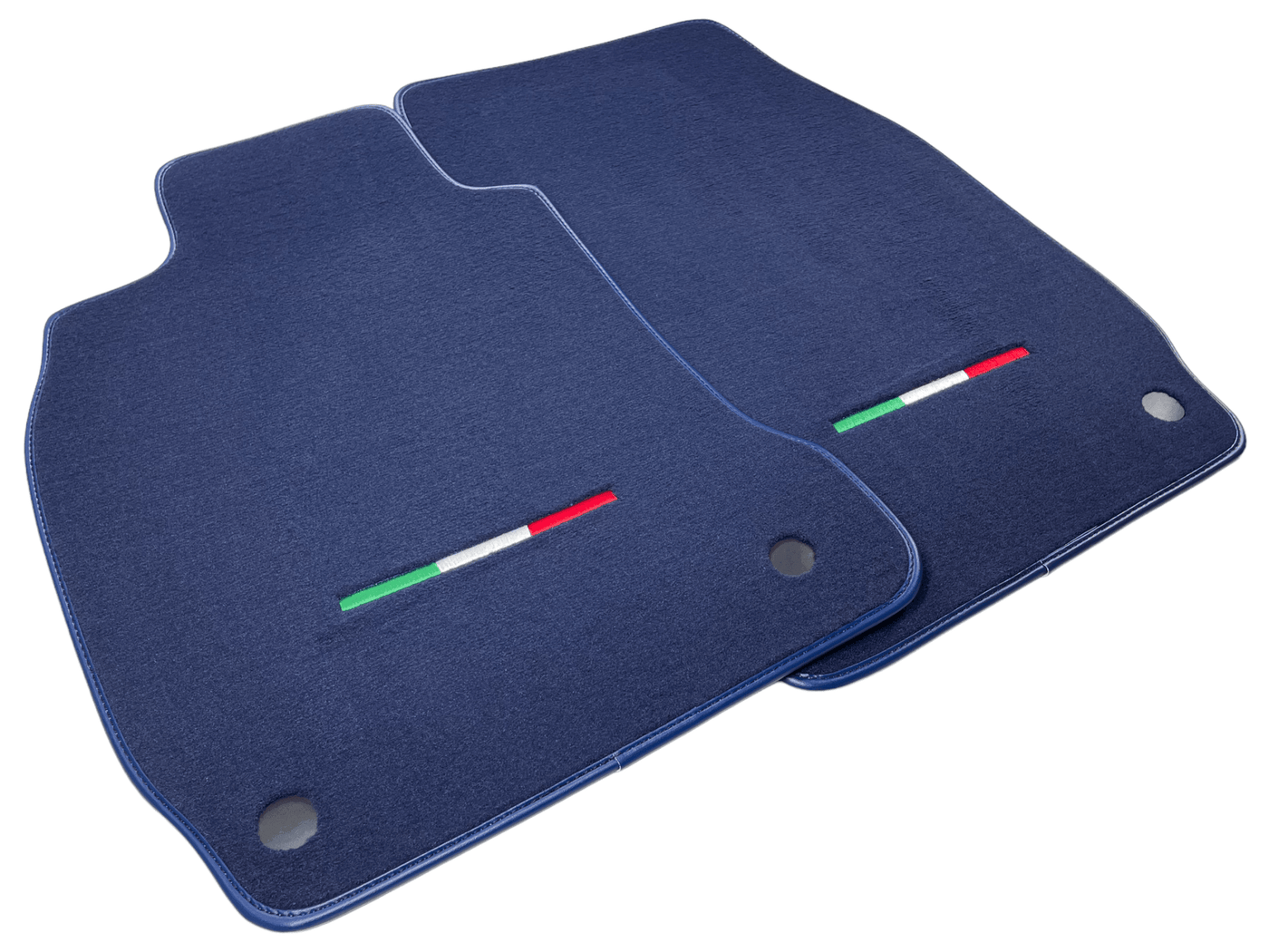Dark Blue Floor Mats For Maserati Quattroporte IT Edition - AutoWin