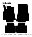 Dark Blue Floor Mats For Mercedes Benz B-Class T245 (2005-2011) | Limited Edition - AutoWin