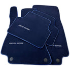Dark Blue Floor Mats For Mercedes Benz C-Class CL203 Coupe (2000-2008) | Limited Edition - AutoWin