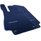 Dark Blue Floor Mats For Mercedes Benz C-Class CL203 Coupe (2000-2008) | Limited Edition - AutoWin