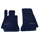 Dark Blue Floor Mats For Mercedes Benz CLK-Class A208 Convertible (1998-2003) | Limited Edition - AutoWin