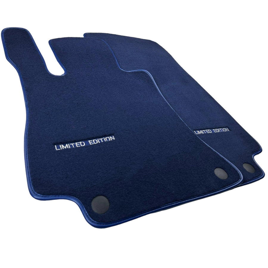 Dark Blue Floor Mats For Mercedes Benz GLC-Class C253 Coupe (2019-2023) | Limited Edition - AutoWin