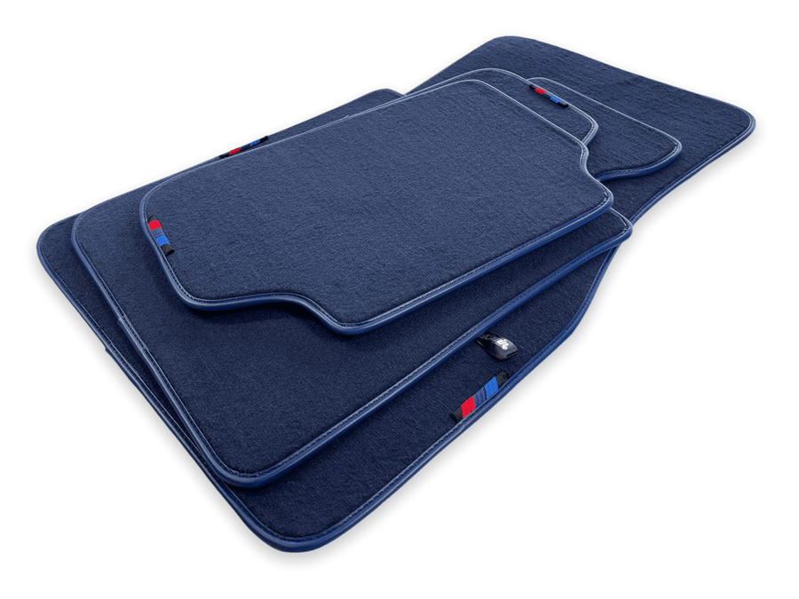 Dark Blue Mats For BMW 6 Series E64 Convertible With M Package - AutoWin