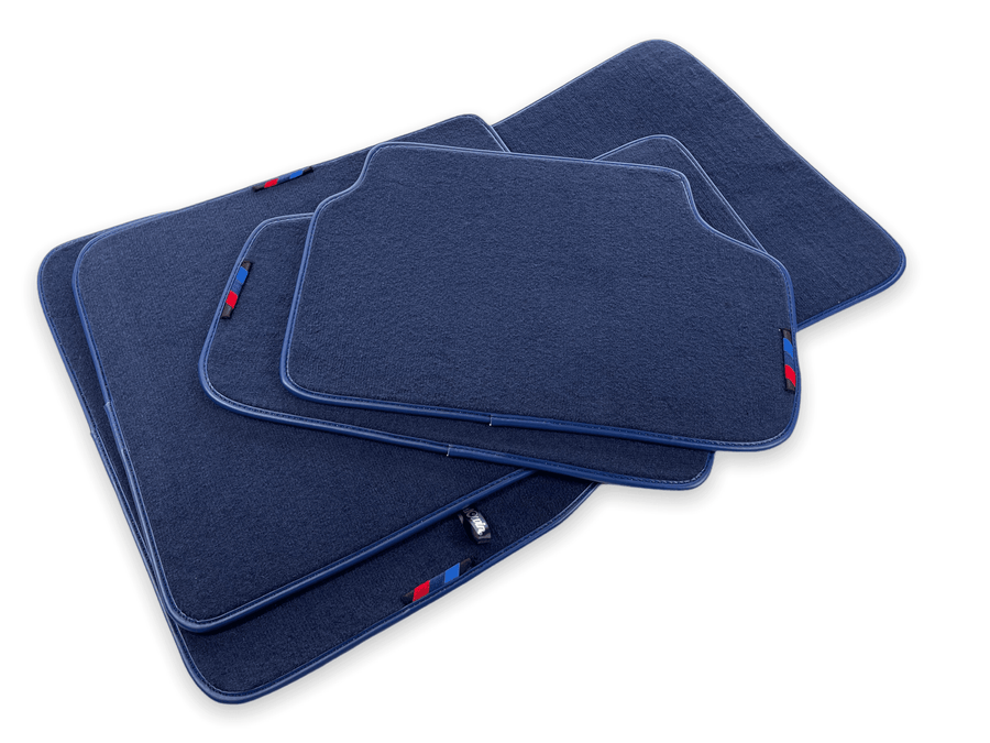 Dark Blue Mats For BMW M2 G87 With M Package - AutoWin